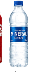 Água mineral sem gás